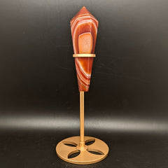 Carnelian Wand with Stand~CRCSTND1