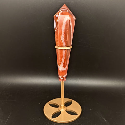 Carnelian Wand with Stand~CRCSTND3