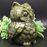 Jade Owl Carving~CRJADOWL