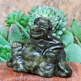 Jade Laughing Buddha Carving~CRJADLBC