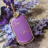 Phosphosiderite (Strengite) Pendant-JGFWRSTR