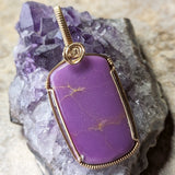 Phosphosiderite (Strengite) Pendant-JGFWRSTR