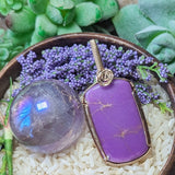Phosphosiderite (Strengite) Pendant-JGFWRSTR