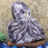 Amethyst Octopus Carving~CRSEAAMC