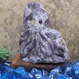 Amethyst Octopus Carving~CRSEAAMC