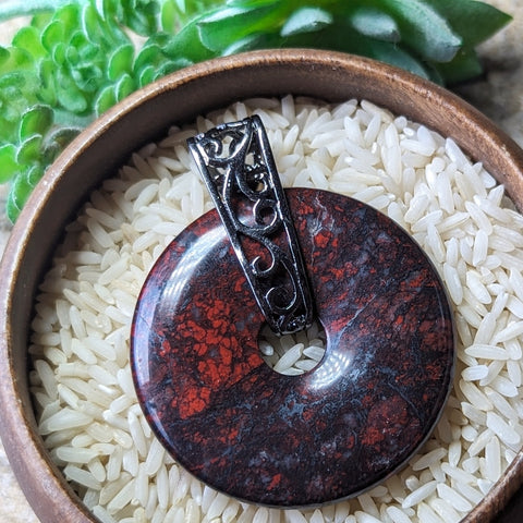 Ancestralite Donut Pendant~JDONANC1