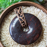 Ancestralite Donut Pendant~JDONANC2