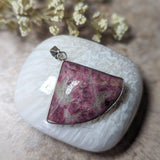 Rubellite in Quartz Pendant~JSTSTRQ2