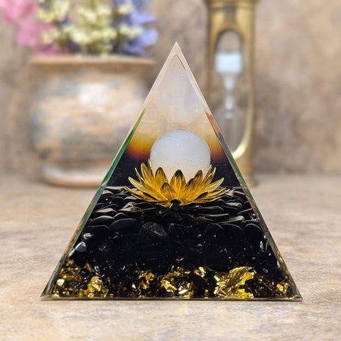 Orgonite Sahasrara Pyramid-CRORGLOT
