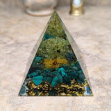 Orgonite Transformational Abundance Pyramid-CRORGTRE