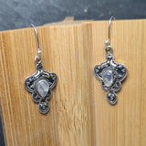 Rainbow Moonstone Earrings~JSSMOON1