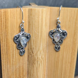 Rainbow Moonstone Earrings~JSSMOON1