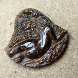 Tiger Eye "The Muse" Carving~CRCRV069