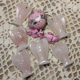 Rose Quartz Angel~Small~CRSRQANG