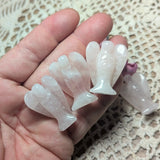 Rose Quartz Angel~Small~CRSRQANG