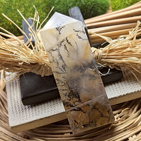Golden Healer Dendritic Quartz Tower~CRGHDQT3