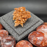 Spiky Red Dogtooth Calcite~CRSRDC04