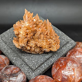 Spiky Red Dogtooth Calcite~CRSRDC07