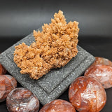 Spiky Red Dogtooth Calcite~CRSRDC08