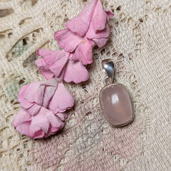 Rose Quartz Pendant~JSSROSEP