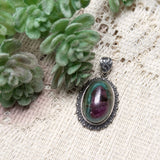 Ruby in Zoisite "Pendant~JSSRBYZ2