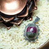 Ruby in Zoisite "Pendant~JSSRBYZ3