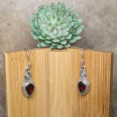 Garnet Earrings~JSSGARNE