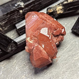 Red Hematoid Quartz Cluster~CRRHQM07