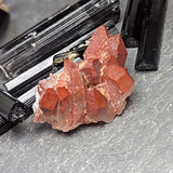 Red Hematoid Quartz Cluster~CRRHQM12