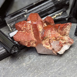 Red Hematoid Quartz Cluster~CRRHQM12