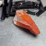 Red Hematoid Quartz Cluster~CRRHQM23