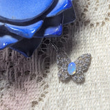 Opal Butterfly Pendant~JOPBFSS5