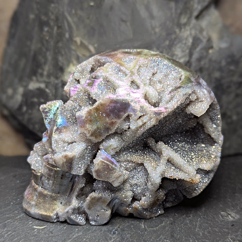 Titanium Sphalerite Skull~CRTSPSKL