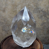 Quartz Faceted Standing Gem Crystal ~CRQTZSG2