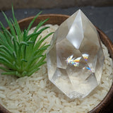 Quartz Faceted Standing Gem Crystal ~CRQTZSG2