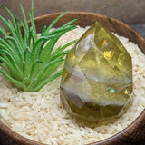 Citrine Faceted Standing Gem~CRCITFSG