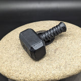 Black Obsidian Thor's Hammer Carving~CROTHORH