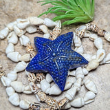 Lapis Starfish Carving~CRLAPSF2