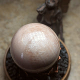 Peach Moonstone Sphere~CRPEACHM