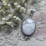 Howlite Pendant~JSSHOWL1