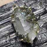 Epidote in Quartz Pendant~JSSEQP02