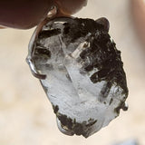 Epidote in Quartz Pendant~JSSEQP02