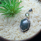 Moss Agate & Peridot Pendant~JSSMAPP1