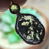 Moss Agate & Peridot Pendant~JSSMAPP1