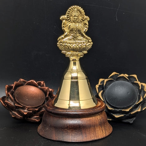 Brass Laksmi Meditation Bell~SHLKBELL