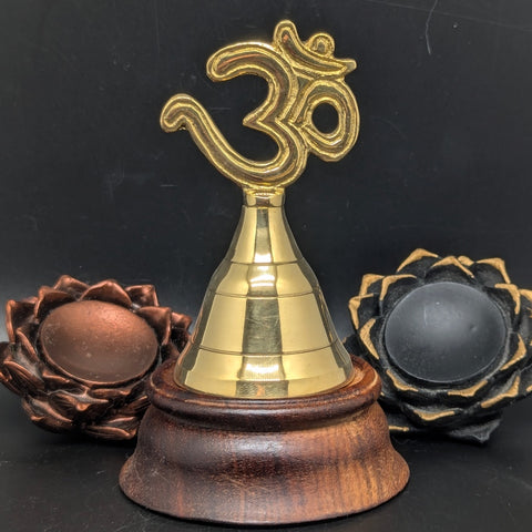 Brass Om Meditation Bell~SHOMBELL