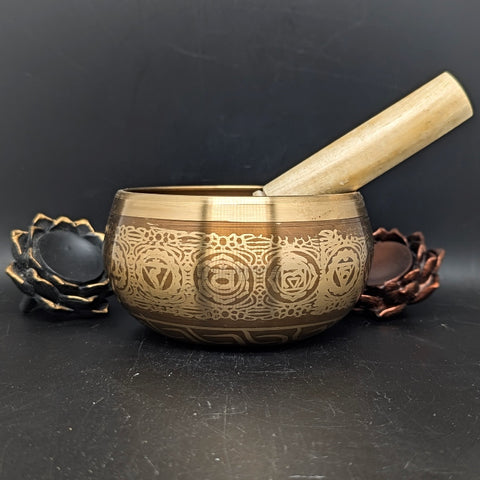 7 Chakras Buddha Singing Bowl / Meditation Bowl~ SBOWL7CB
