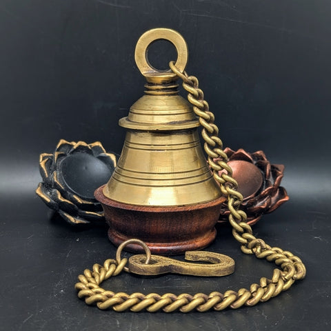Brass Hanging Temple Bell Bell~SHHTBELL