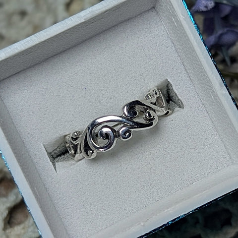 Pretty Weave Ring #7~JSSRWEAV