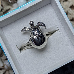 Baby Sea Turtle Ring #8~JSSR1BST